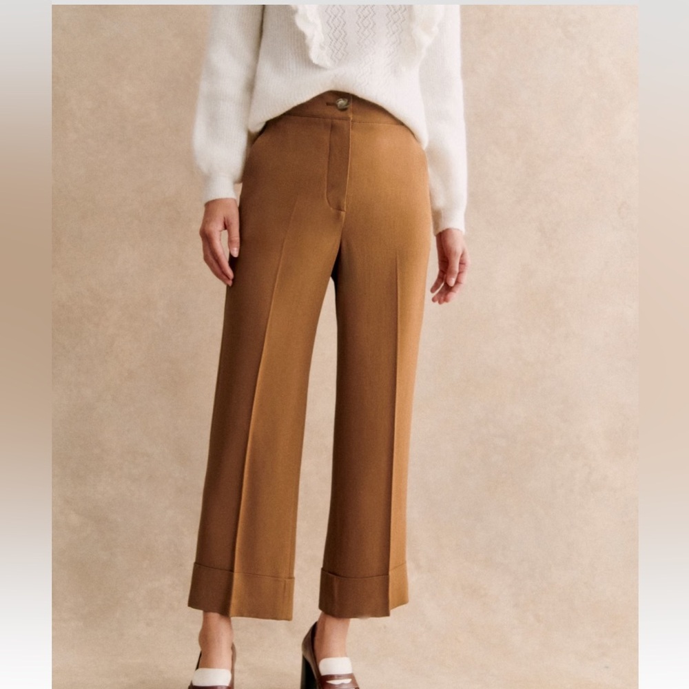 NWT Sezane Damon trousers size 40/8